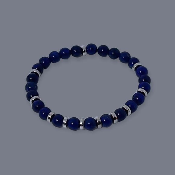 NWT Wool + Pepper Co. Virgo + Lapis Lazuli Bracelet - Zodiac x Gemstone - Picture 7 of 14